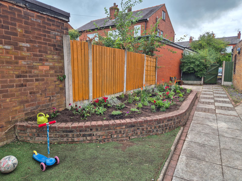 Support For Wigan Arrival Project - Community Garden Makeover