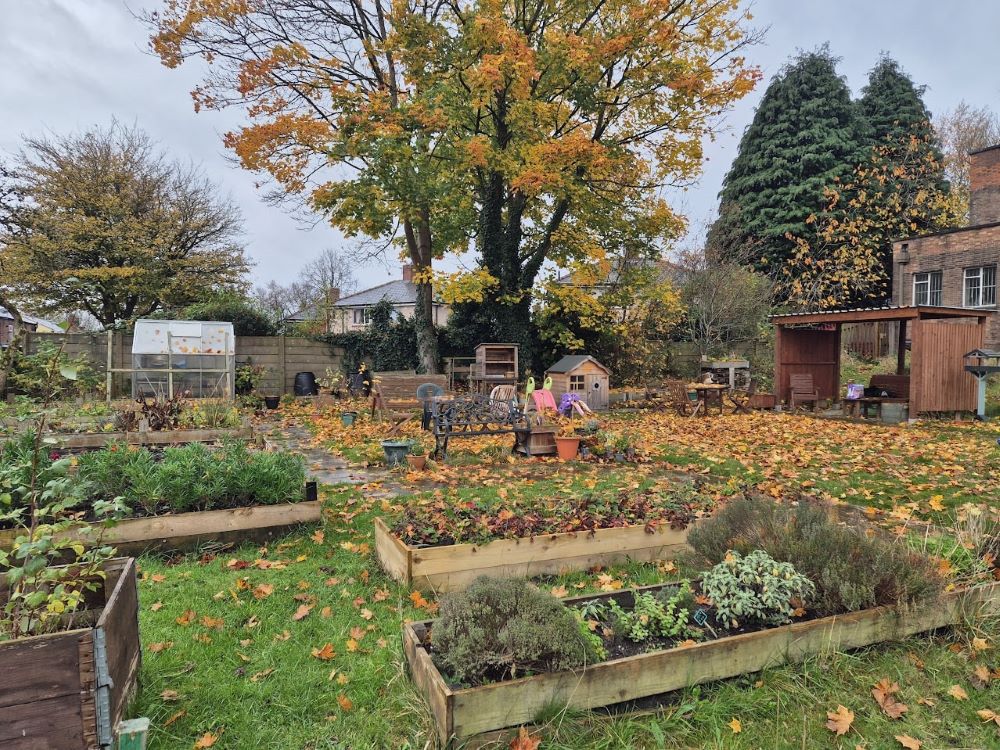 Autumn community Garden