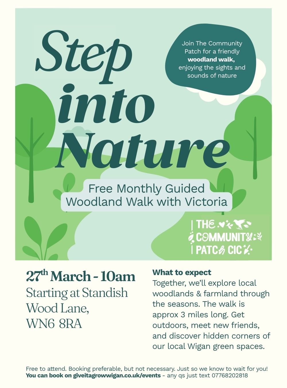 TCP Step Into Nature - Walk - March