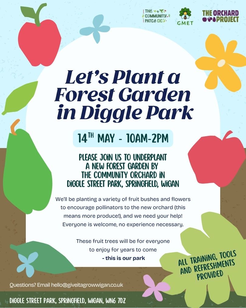 Diggle Street Forest Garden Planting