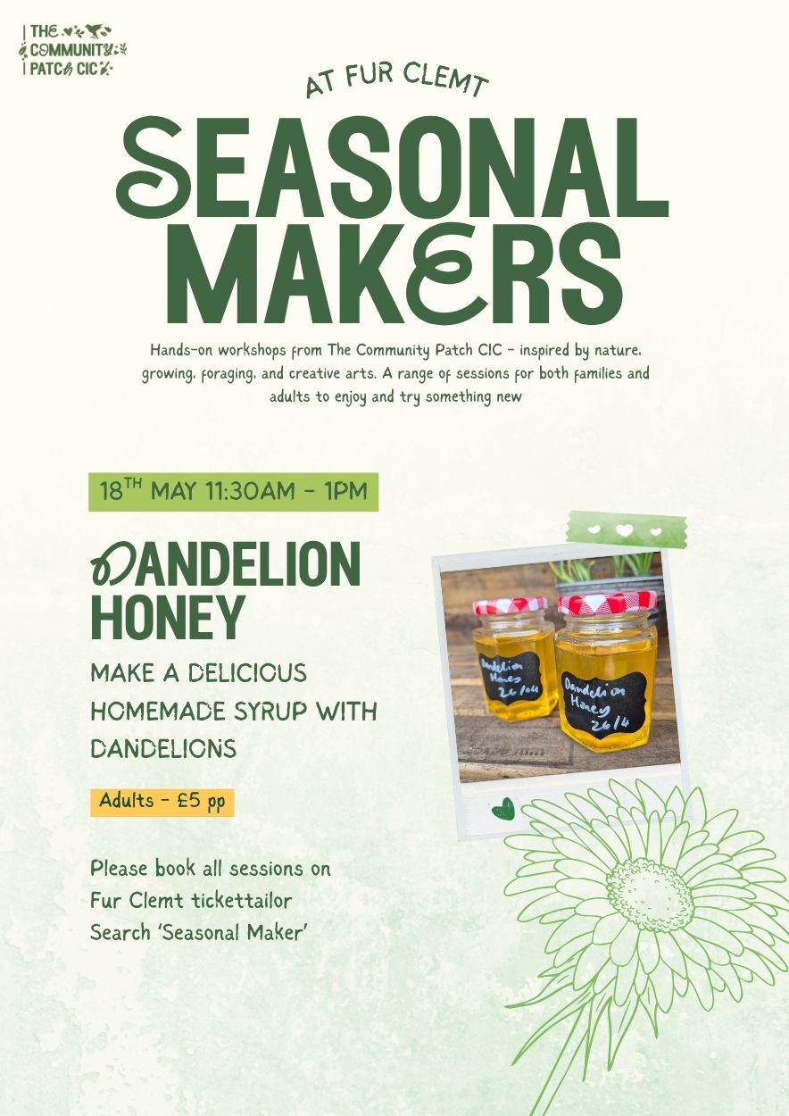 Seasonal Dandelion Honey