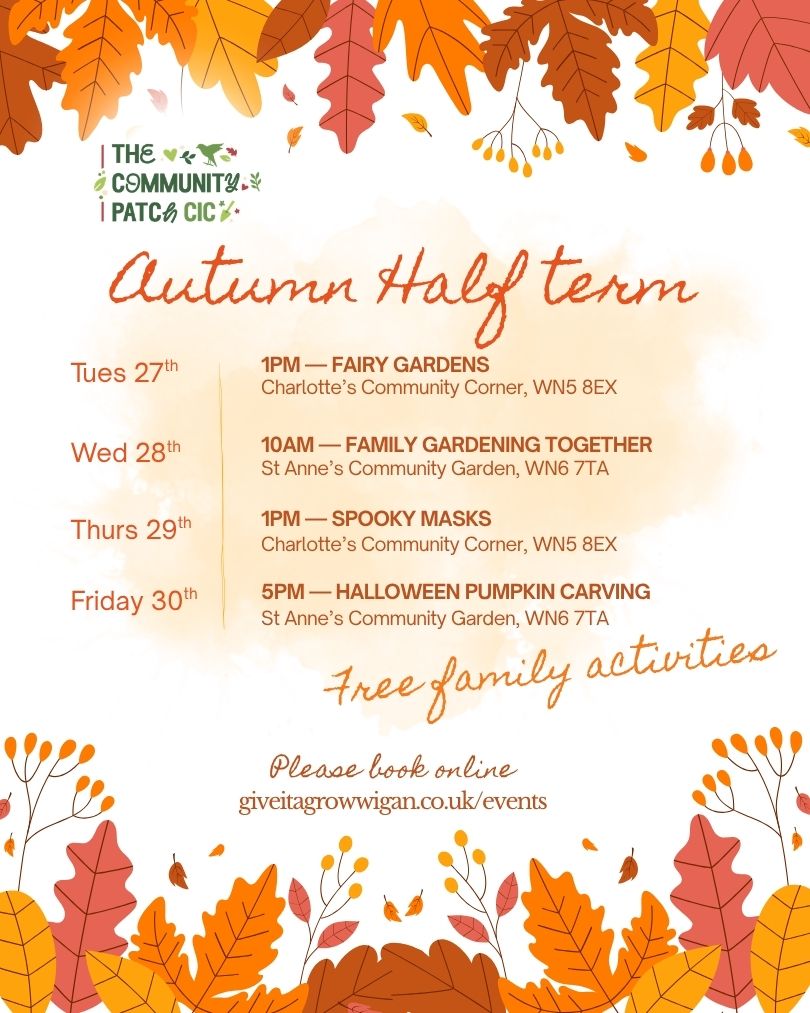 Autumn Half Term Kids Workshops